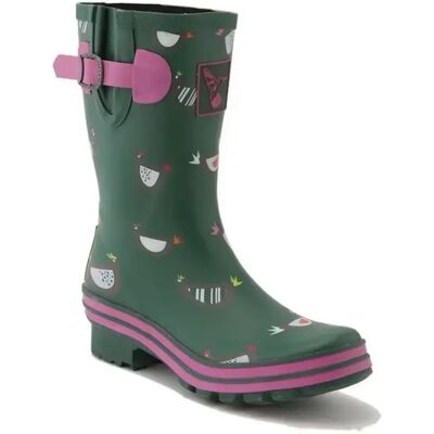Bottes de pluie en caoutchou femme Evercreatures Chicken Meadow Vert 42 - Publicité Bottes de pluie en caoutchou femme Evercreatures Chicken Meadow Vert 42 - Publicité