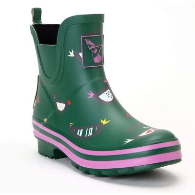 Bottes de pluie en caoutchou femme Evercreatures Chicken Vert 37 - Publicité Bottes de pluie en caoutchou femme Evercreatures Chicken Vert 37 - Publicité