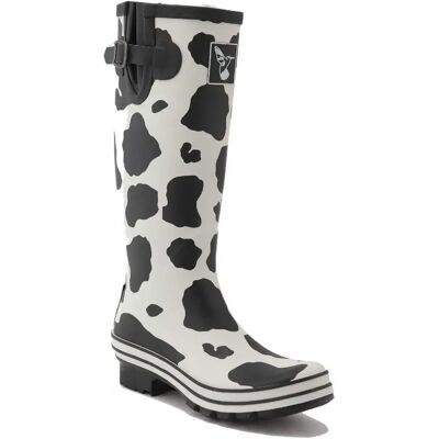 Bottes de pluie femme Evercreatures Cow Noir 37 - Publicité Bottes de pluie femme Evercreatures Cow Noir 37 - Publicité