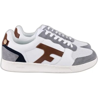 Baskets Faguo Hazel Leather Suede Gris 40 - Publicité Baskets Faguo Hazel Leather Suede Gris 40 - Publicité