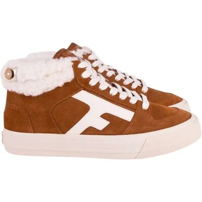 Baskets suède femme Faguo Walnut Mid Marron 38 - Publicité Baskets suède femme Faguo Walnut Mid Marron 38 - Publicité