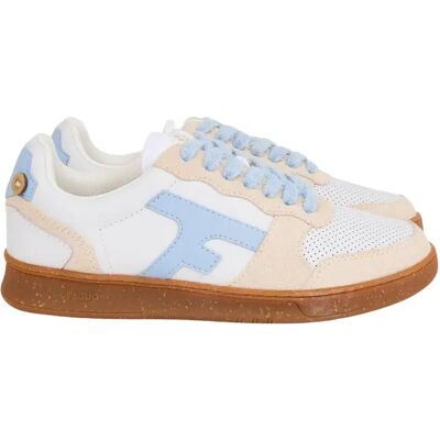Baskets en cuir femme Faguo Hazel Beige 39 - Publicité Baskets en cuir femme Faguo Hazel Beige 39 - Publicité