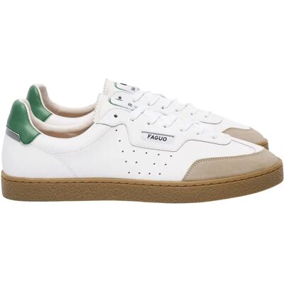 Baskets cuir Faguo Lumbo Blanc 39 - Publicité Baskets cuir Faguo Lumbo Blanc 39 - Publicité