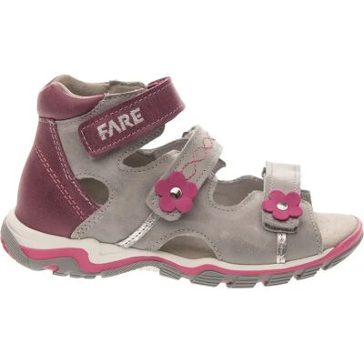 Sandales d'été fille Fare Klasik Gris 34 - Publicité Sandales d'été fille Fare Klasik Gris 34 - Publicité