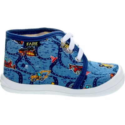 Chaussons de maison bébé garçon Fare Klasik Bleu 24 - Publicité Chaussons de maison bébé garçon Fare Klasik Bleu 24 - Publicité