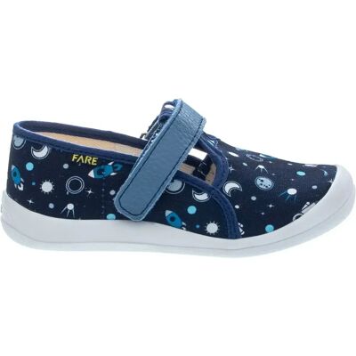 Chaussons de maison bébé garçon Fare Klasik Bleu 25 - Publicité Chaussons de maison bébé garçon Fare Klasik Bleu 25 - Publicité