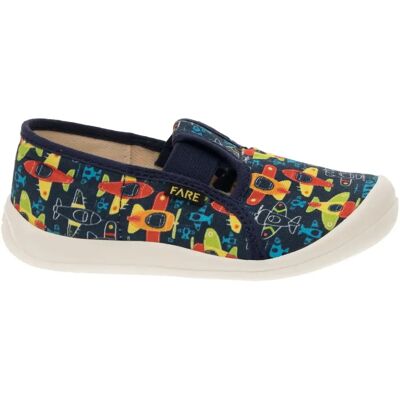 Chaussons de maison enfant Fare Klasik Bleu 30 - Publicité Chaussons de maison enfant Fare Klasik Bleu 30 - Publicité