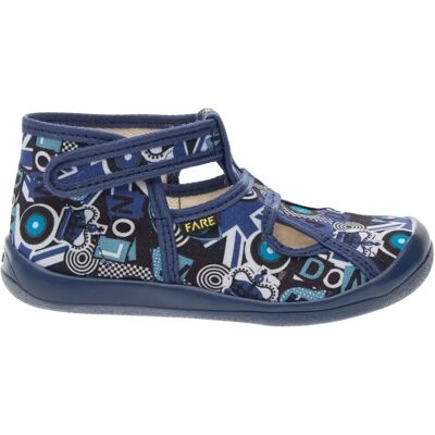 Chaussons de maison bébé garçon Fare Klasik Bleu 24 - Publicité Chaussons de maison bébé garçon Fare Klasik Bleu 24 - Publicité