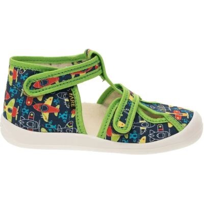 Chaussons de maison enfant Fare Klasik Vert 30 - Publicité Chaussons de maison enfant Fare Klasik Vert 30 - Publicité
