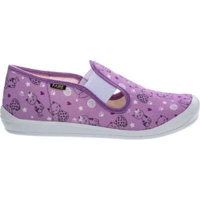 Chaussons de maison fille Fare Klasik Violet 34 - Publicité Chaussons de maison fille Fare Klasik Violet 34 - Publicité