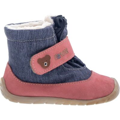 Bottines d'hiver bébé fille Fare Smowies Rose 22 - Publicité Bottines d'hiver bébé fille Fare Smowies Rose 22 - Publicité