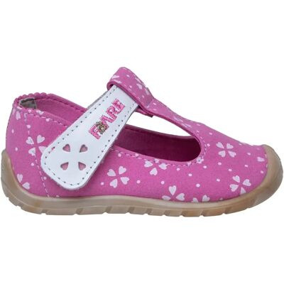 Sandales d'été bébé fille Fare Bare Rose 23 - Publicité Sandales d'été bébé fille Fare Bare Rose 23 - Publicité