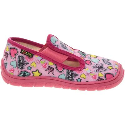 Chaussons bébé fille Fare Bare Home Rose 26 - Publicité Chaussons bébé fille Fare Bare Home Rose 26 - Publicité
