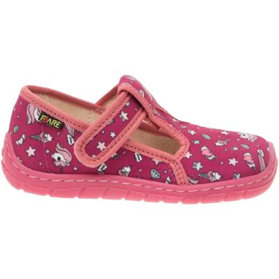 Chaussons fille Fare Bare Home Rose 30 - Publicité Chaussons fille Fare Bare Home Rose 30 - Publicité