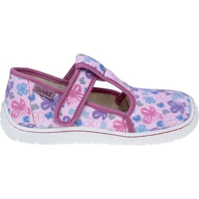 Chaussons fille Fare Bare Home Rose 31 - Publicité Chaussons fille Fare Bare Home Rose 31 - Publicité