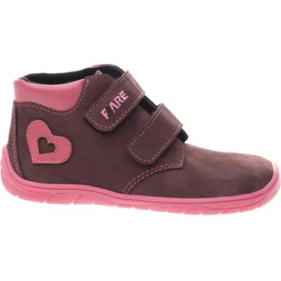Bottines fille Fare Bare All-Year Rose 30 - Publicité Bottines fille Fare Bare All-Year Rose 30 - Publicité