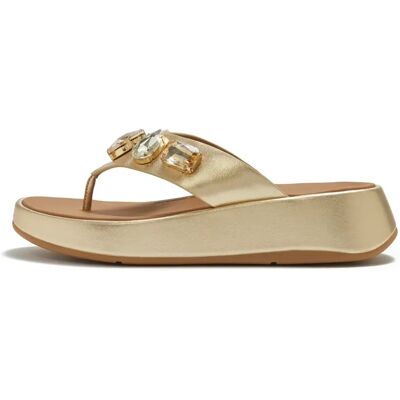 Tongs femme FitFlop F-Mode Ultra Doré 36 - Publicité Tongs femme FitFlop F-Mode Ultra Doré 36 - Publicité