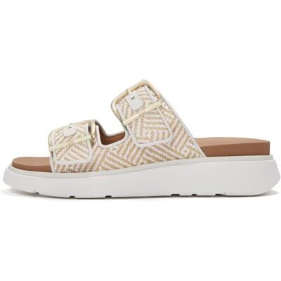 Sandales compensées à boucle femme FitFlop Gen-FF Blanc 36 - Publicité Sandales compensées à boucle femme FitFlop Gen-FF Blanc 36 - Publicité