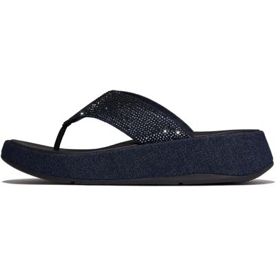 Tongs entre-doigt femme FitFlop F-Mode Bleu 40 - Publicité Tongs entre-doigt femme FitFlop F-Mode Bleu 40 - Publicité