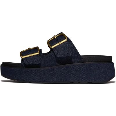 Sandales compensées femme FitFlop Gen-FF Max Bleu 38 - Publicité Sandales compensées femme FitFlop Gen-FF Max Bleu 38 - Publicité