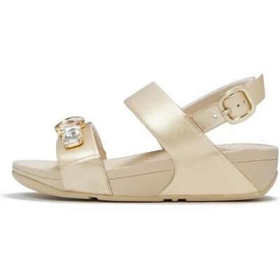 Sandales compensées femme FitFlop Lulu Ultra-Jewel Metallic Doré 38 - Publicité Sandales compensées femme FitFlop Lulu Ultra-Jewel Metallic Doré 38 - Publicité