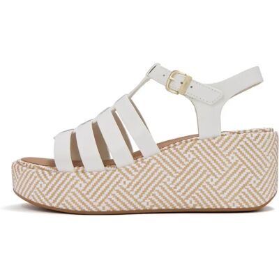 Sandales compensées femme FitFlop PlatFForms Blanc 38 - Publicité Sandales compensées femme FitFlop PlatFForms Blanc 38 - Publicité