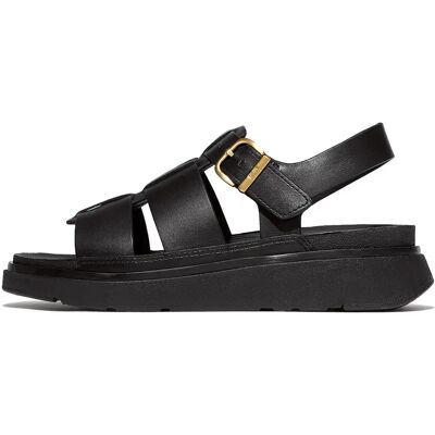 Sandales compensées style pêcheur femme FitFlop Gen-FF Noir 40 - Publicité Sandales compensées style pêcheur femme FitFlop Gen-FF Noir 40 - Publicité