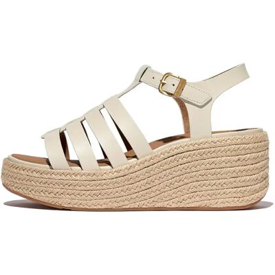 Sandales compensées style pêcheur femme FitFlop Platfforms Beige 39 - Publicité Sandales compensées style pêcheur femme FitFlop Platfforms Beige 39 - Publicité