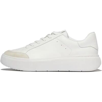 Baskets en daim cuir femme FitFlop Rtg Blanc 40 - Publicité Baskets en daim cuir femme FitFlop Rtg Blanc 40 - Publicité