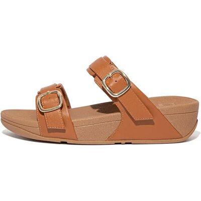 Mules compensées femme FitFlop Lulu Marron 37 - Publicité Mules compensées femme FitFlop Lulu Marron 37 - Publicité