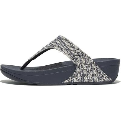 Tongs compensées femme FitFlop Lulu Shimmerweave Bleu 36 - Publicité Tongs compensées femme FitFlop Lulu Shimmerweave Bleu 36 - Publicité