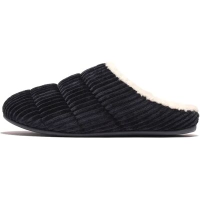 Pantoufles en velours femme FitFlop Chrissie Bleu 37 - Publicité Pantoufles en velours femme FitFlop Chrissie Bleu 37 - Publicité