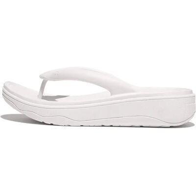 Tongs compensées femme FitFlop Relieff Blanc 36 - Publicité Tongs compensées femme FitFlop Relieff Blanc 36 - Publicité