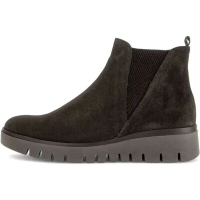 Bottines cuir velours femme Gabor Chelsea Marron 38 - Publicité Bottines cuir velours femme Gabor Chelsea Marron 38 - Publicité