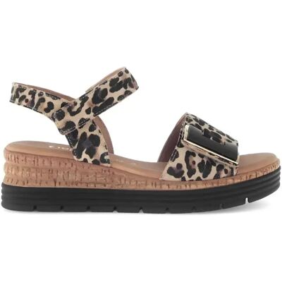 Sandales compensées femme Gabor Luchs Marron 36 - Publicité Sandales compensées femme Gabor Luchs Marron 36 - Publicité