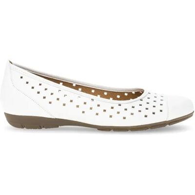 Ballerines femme Gabor Cervo Blanc 38 - Publicité Ballerines femme Gabor Cervo Blanc 38 - Publicité
