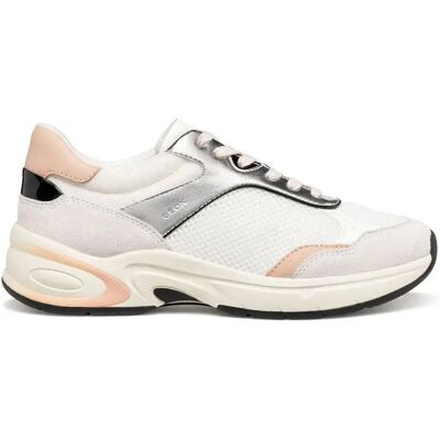Baskets femme Geox Zarvia Blanc 39 - Publicité Baskets femme Geox Zarvia Blanc 39 - Publicité