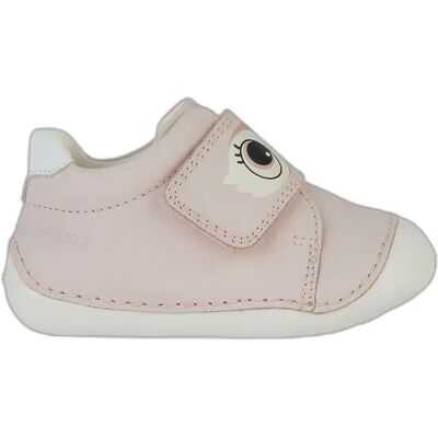 Baskets bébé fille Geox Tutim Rose 21 - Publicité Baskets bébé fille Geox Tutim Rose 21 - Publicité