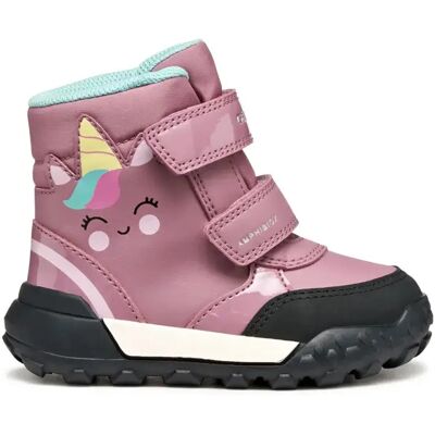 Bottes d'hiver bébé fille Geox Trekkyup ABX Rose 21 - Publicité Bottes d'hiver bébé fille Geox Trekkyup ABX Rose 21 - Publicité