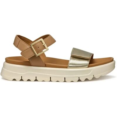 Sandales compensées femme Geox Xand Beige 35 - Publicité Sandales compensées femme Geox Xand Beige 35 - Publicité