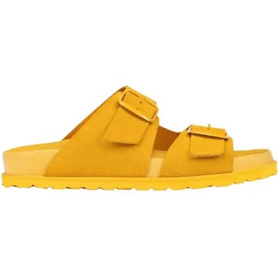 Claquettes femme Geox SandyBett Jaune 36 - Publicité Claquettes femme Geox SandyBett Jaune 36 - Publicité