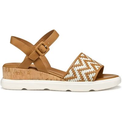 Sandales femme Geox Pisa B Marron 38 - Publicité Sandales femme Geox Pisa B Marron 38 - Publicité
