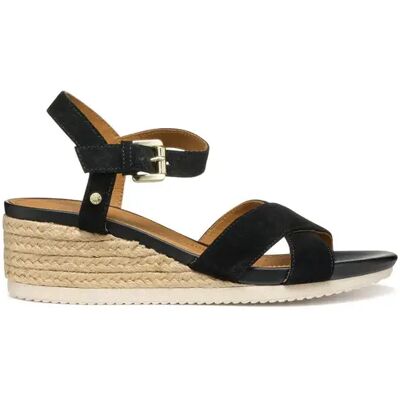 Sandales compensées femme Geox Ischia Corda B Noir 41 - Publicité Sandales compensées femme Geox Ischia Corda B Noir 41 - Publicité