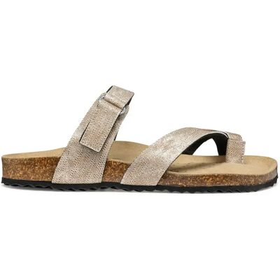 Sandales avec semelle rubber femme Geox Brionia Bronze 37 - Publicité Sandales avec semelle rubber femme Geox Brionia Bronze 37 - Publicité