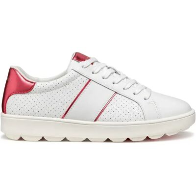 Baskets femme Geox Spherica Ecub-1 A Blanc 39 - Publicité Baskets femme Geox Spherica Ecub-1 A Blanc 39 - Publicité