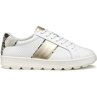 Baskets femme Geox Spherica Ecub-1 A Blanc 39 - Publicité Baskets femme Geox Spherica Ecub-1 A Blanc 39 - Publicité