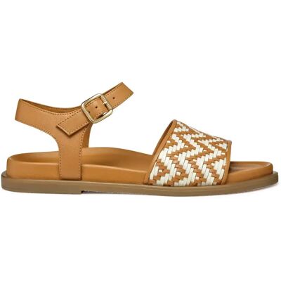 Sandales femme Geox Adelash Beige 38 - Publicité Sandales femme Geox Adelash Beige 38 - Publicité