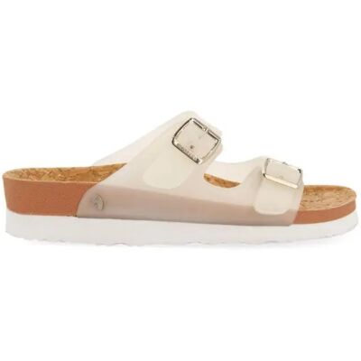 Mules compensées femme Gioseppo Acalaca Blanc 36 - Publicité Mules compensées femme Gioseppo Acalaca Blanc 36 - Publicité