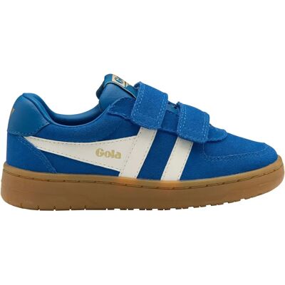 Baskets à brides en daim bébé Gola Classics Hawk Bleu 27 - Publicité Baskets à brides en daim bébé Gola Classics Hawk Bleu 27 - Publicité