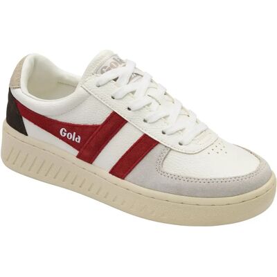 Baskets suède femme Gola Grandslam Trident Blanc 40 - Publicité Baskets suède femme Gola Grandslam Trident Blanc 40 - Publicité